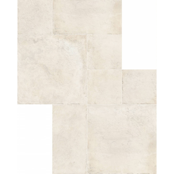 Keros Modula Portobello Ivory Anti-Slip πλακάκι δαπέδου 100x100 λευκής μάζας με Matt Relieve φινίρισμα